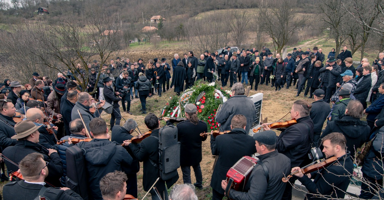 "Türei" Lengyel László temetése