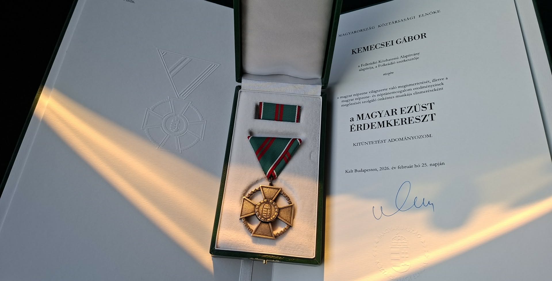 Magyar ezüst érdemkereszt